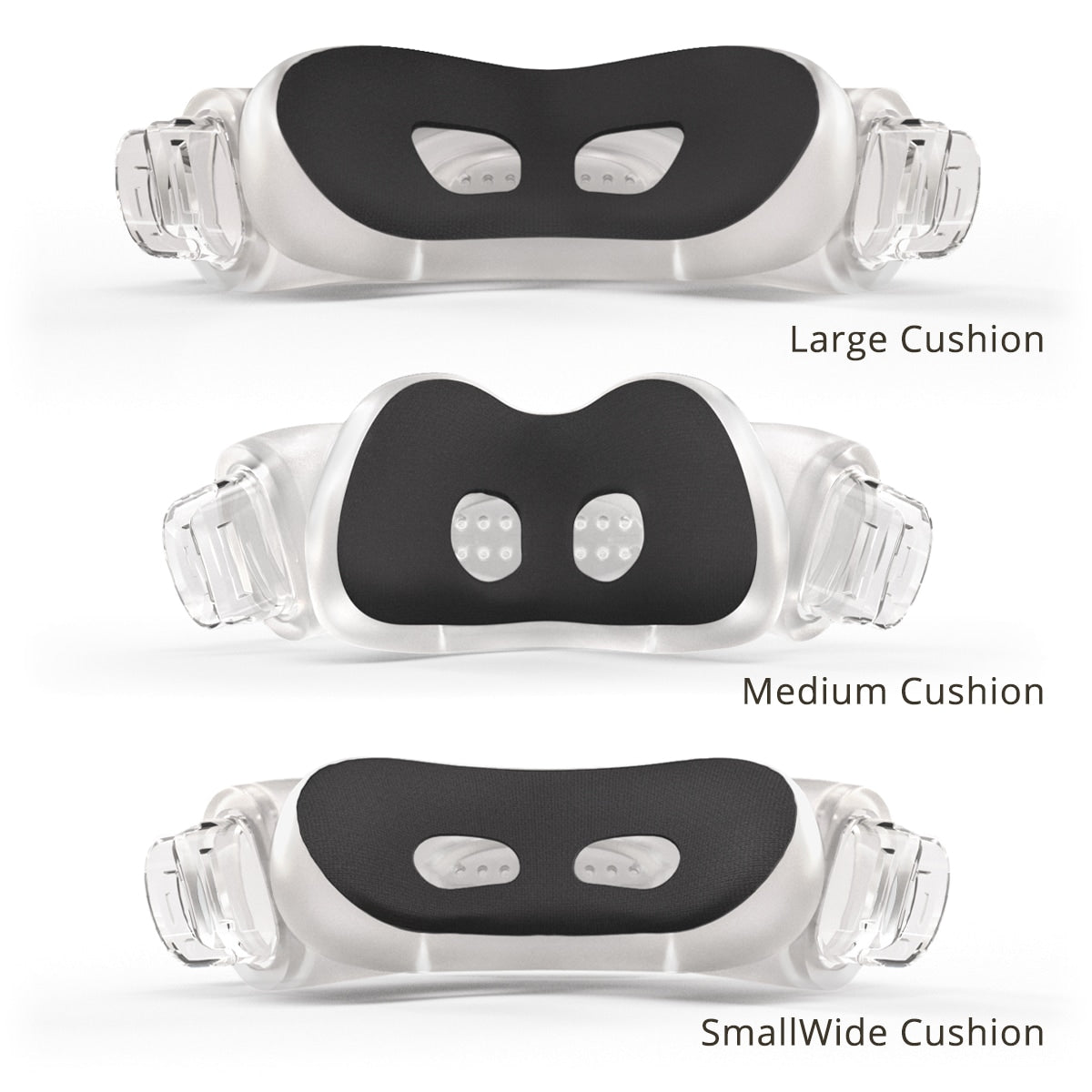 airtouch n30i cushion size comparisons rear view