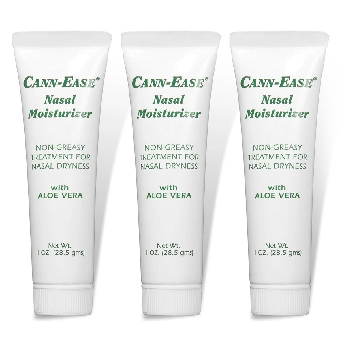 cann-ease cpap oxygen cannula skin cream moisturizer 3-pack