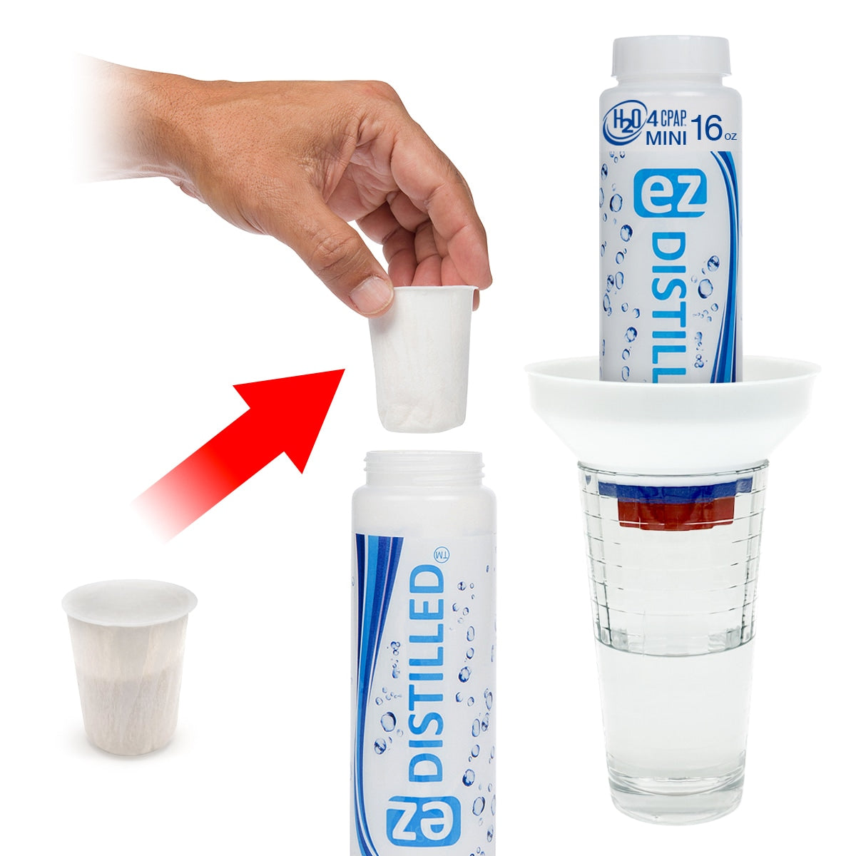 H2O 4 X Ion Distilled Water Filtration System