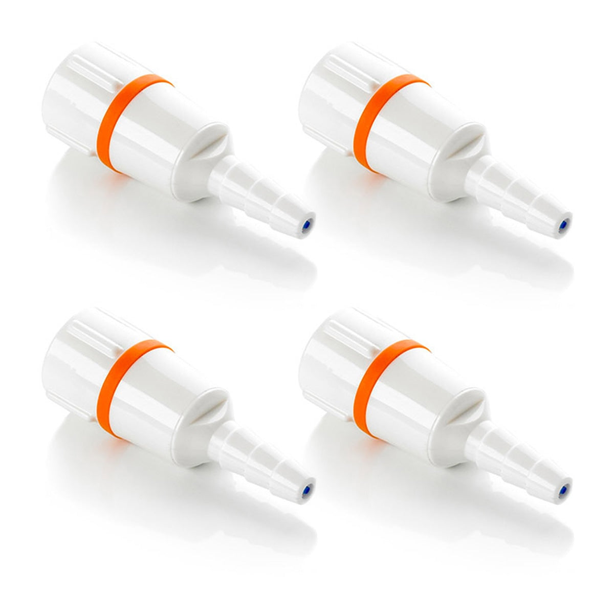 firesafe nozzle Christmas tree adapter for oxygen therapy safety 4-pack