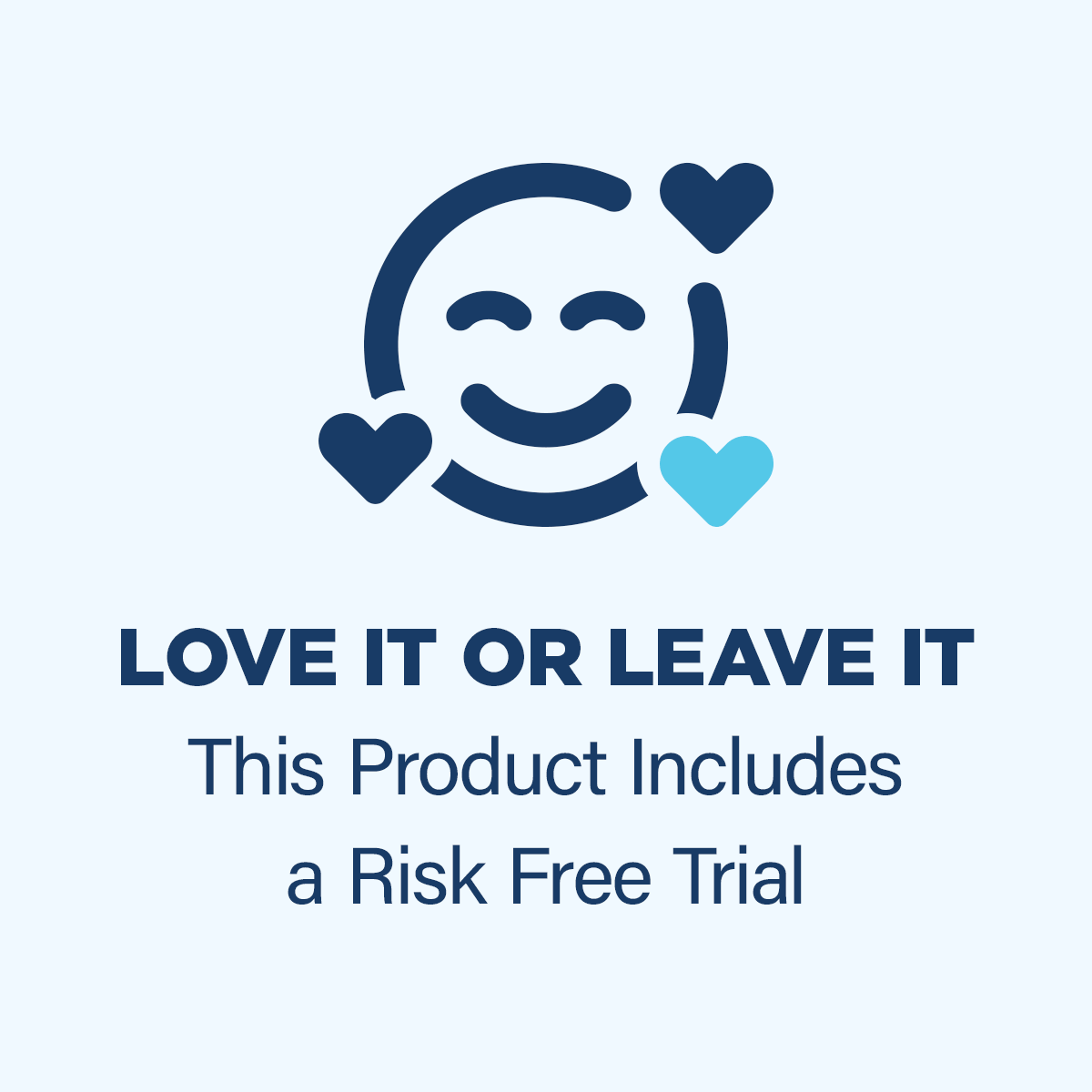 This Product Includes a Risk Free Trial