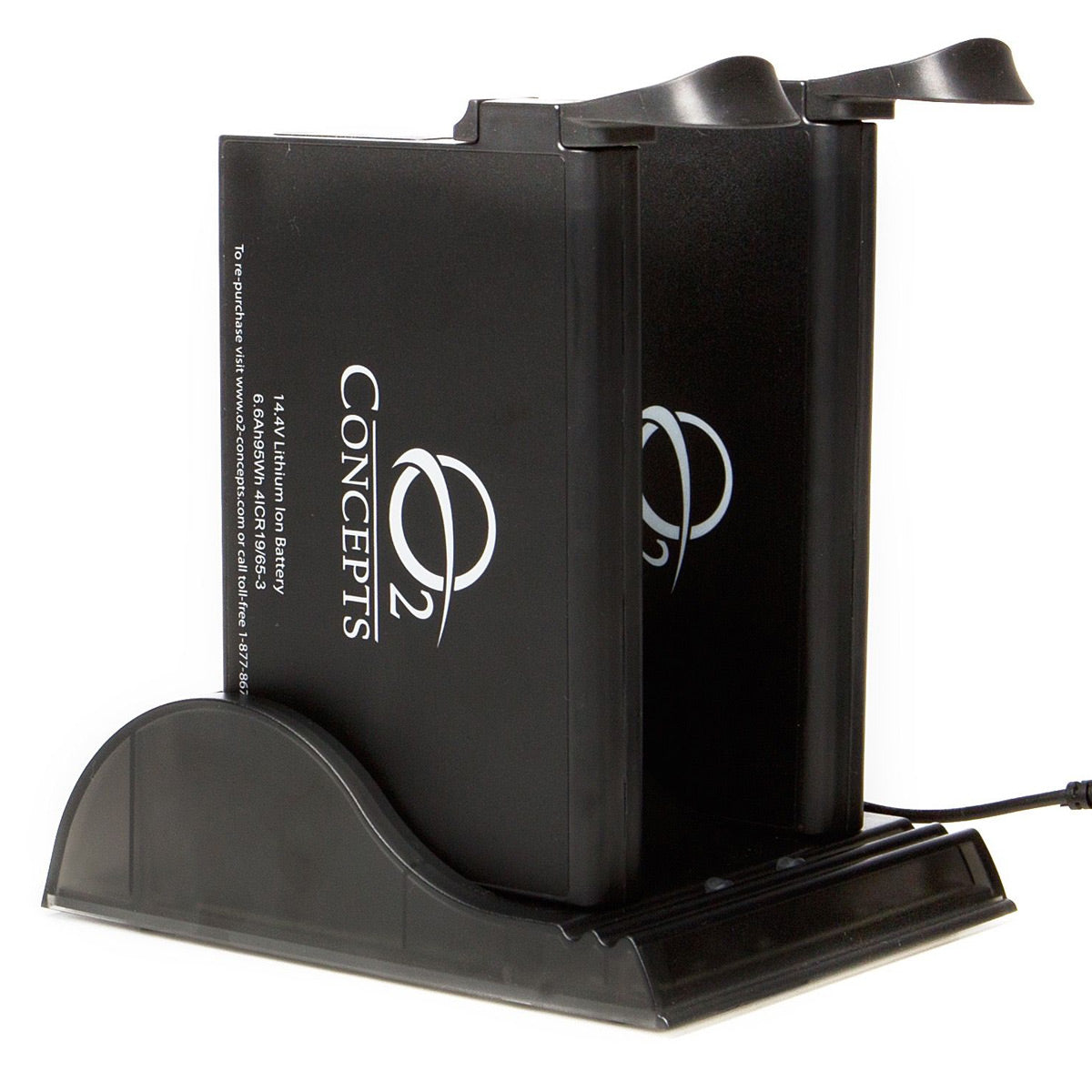 OxLife Independence SimplyGo Battery Charger In Use