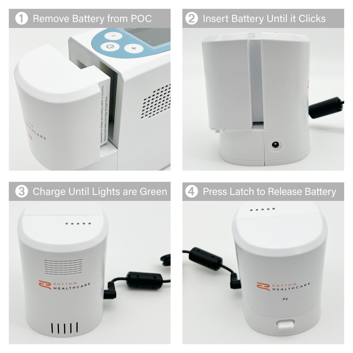 P2-P6 Battery Charger Instructions