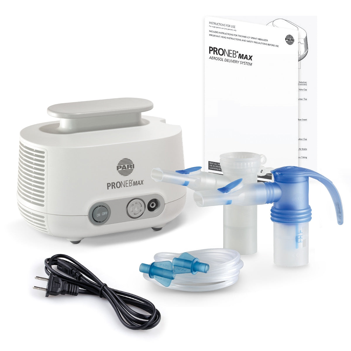 Pari ProNeb Max Nebulizer and Assessories