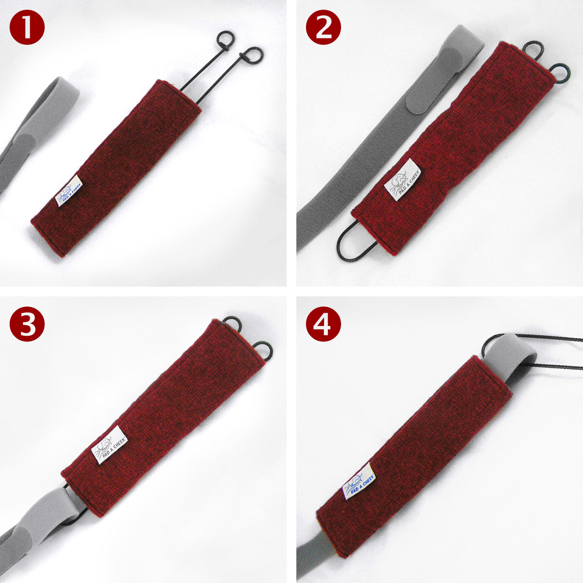 Video User Guide for Pad A Cheek Fleece CPAP Headgear