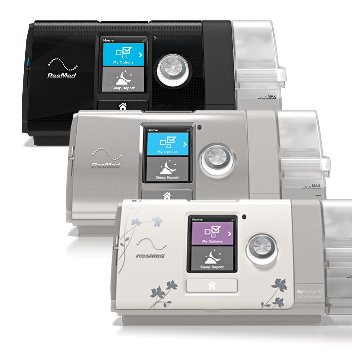 Airsense 10 Faceplate Samples