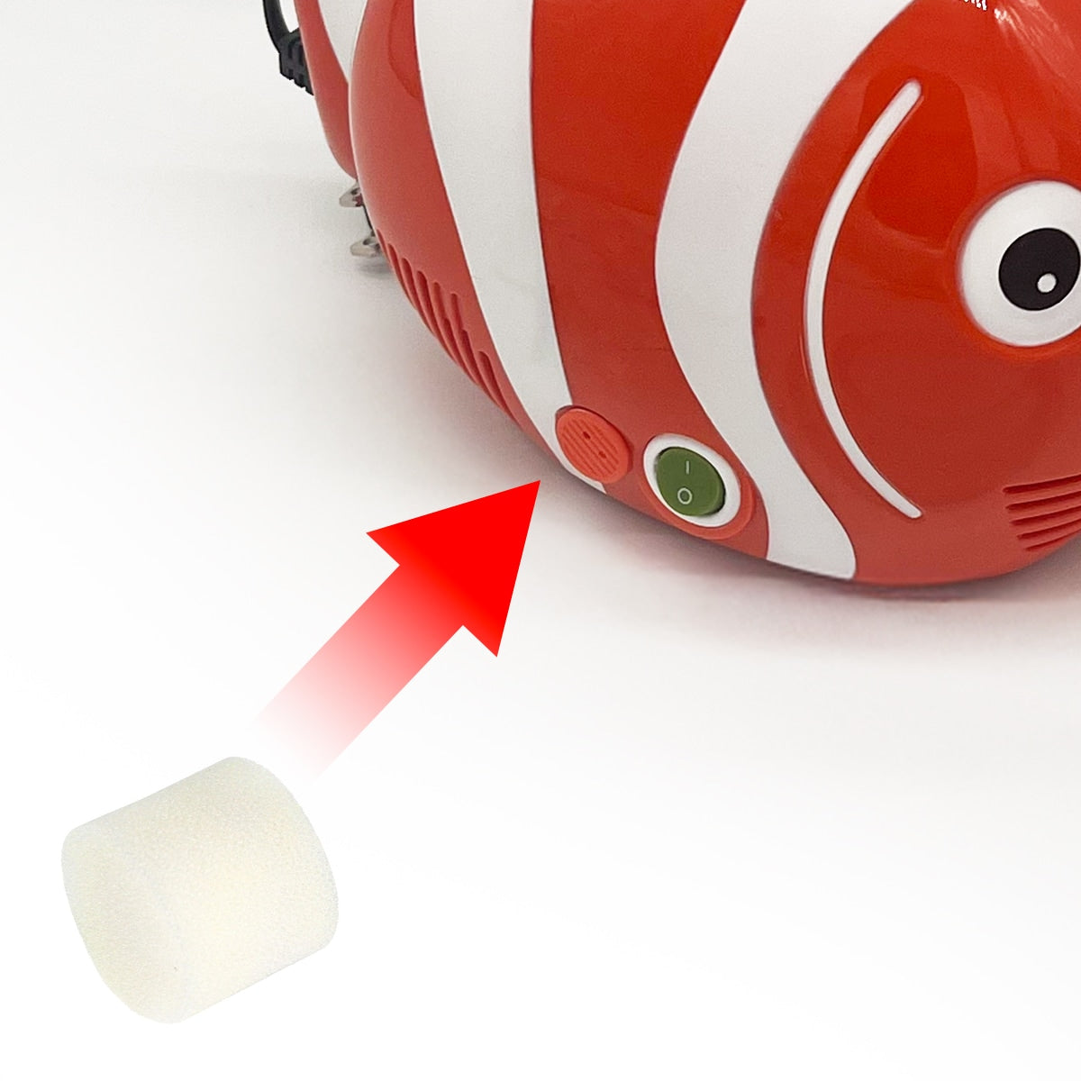 gordon the fish nebulizer compressor filter installation location