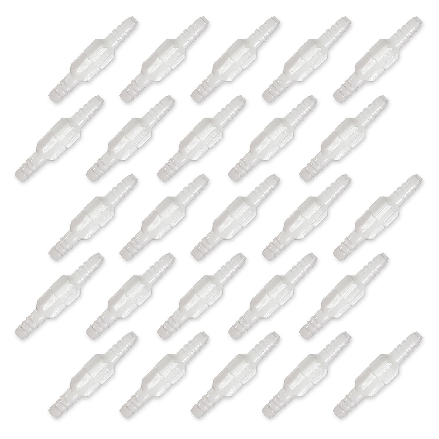 Set of Twenty Five Swivel Connectors for Oxygen Tubing