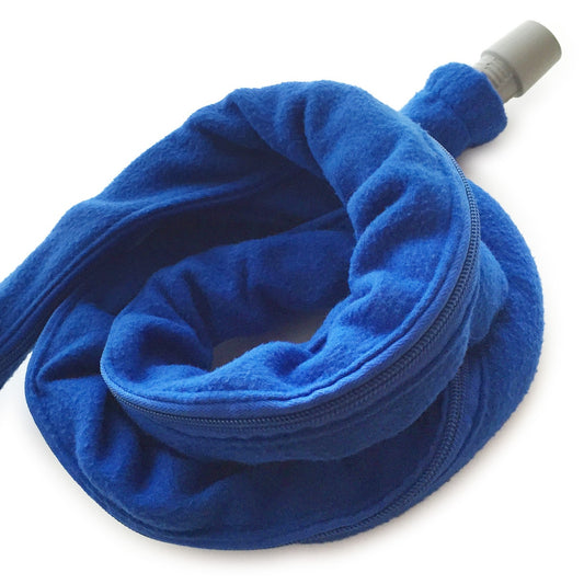 blue captive technologies soft fleece cpap hose tender tube cover