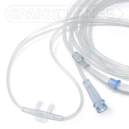 3b oxygen nasal cannula with 12 foot supply tubing detail view