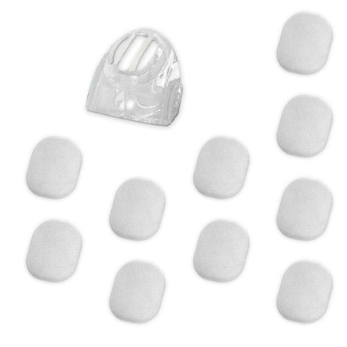 Elbow Diffusers for F&P Eson CPAP/BiPAP Masks (10 Pack with Cover)