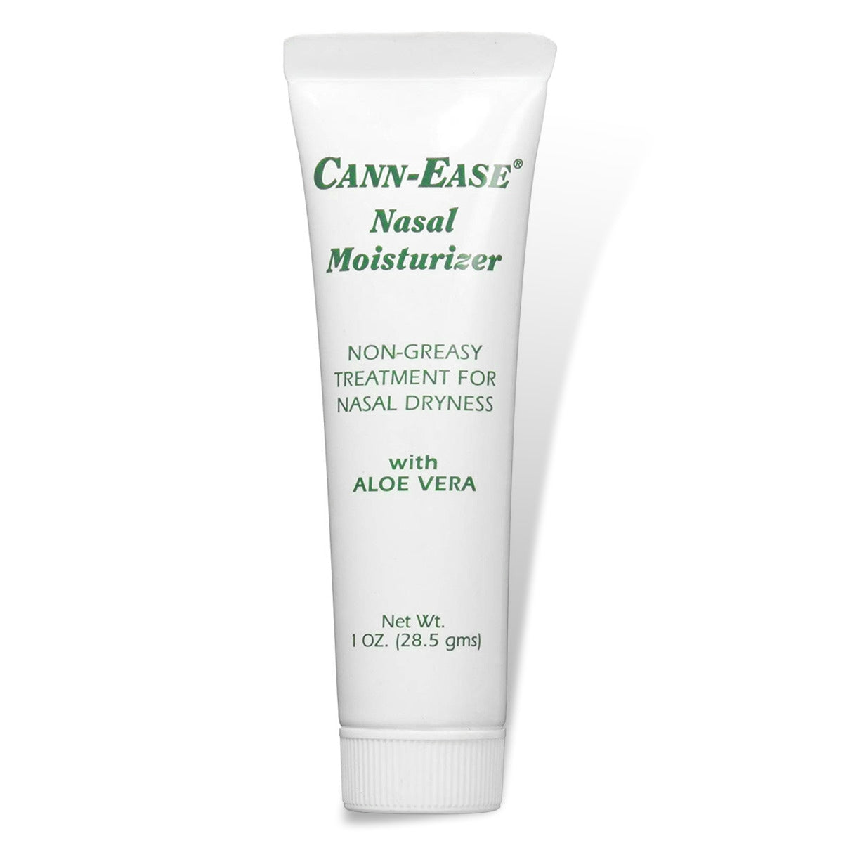 Cann-Ease Nasal Moisturizer Skin Cream with Aloe Vera for Oxygen Therapy (1 Ounce Tube)