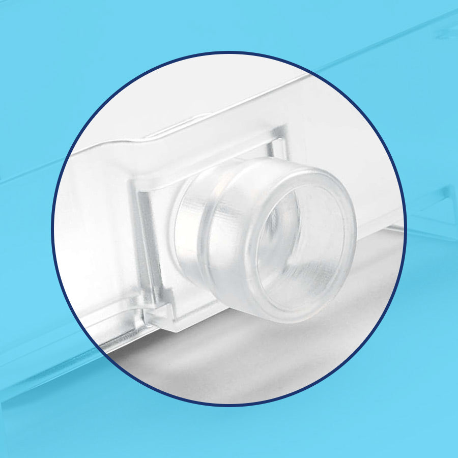 Close up of Dreamstation GO Heated Humidifier Chamber Seal