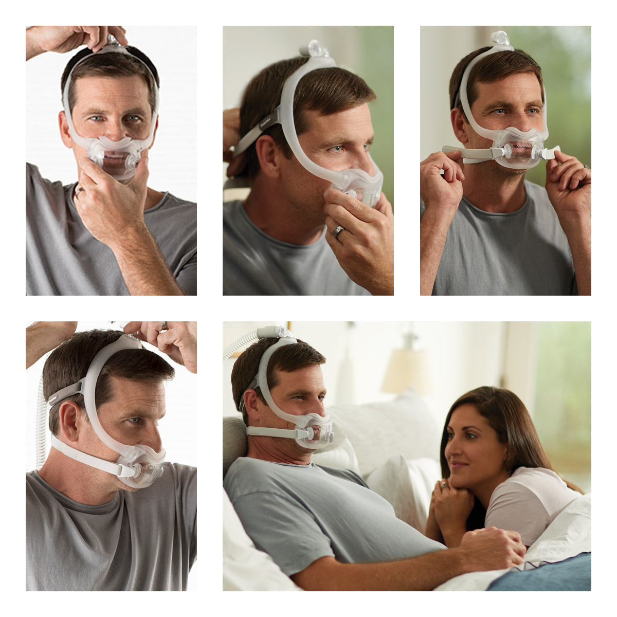 DreamWear Full Face CPAP/BiPAP Mask with Headgear