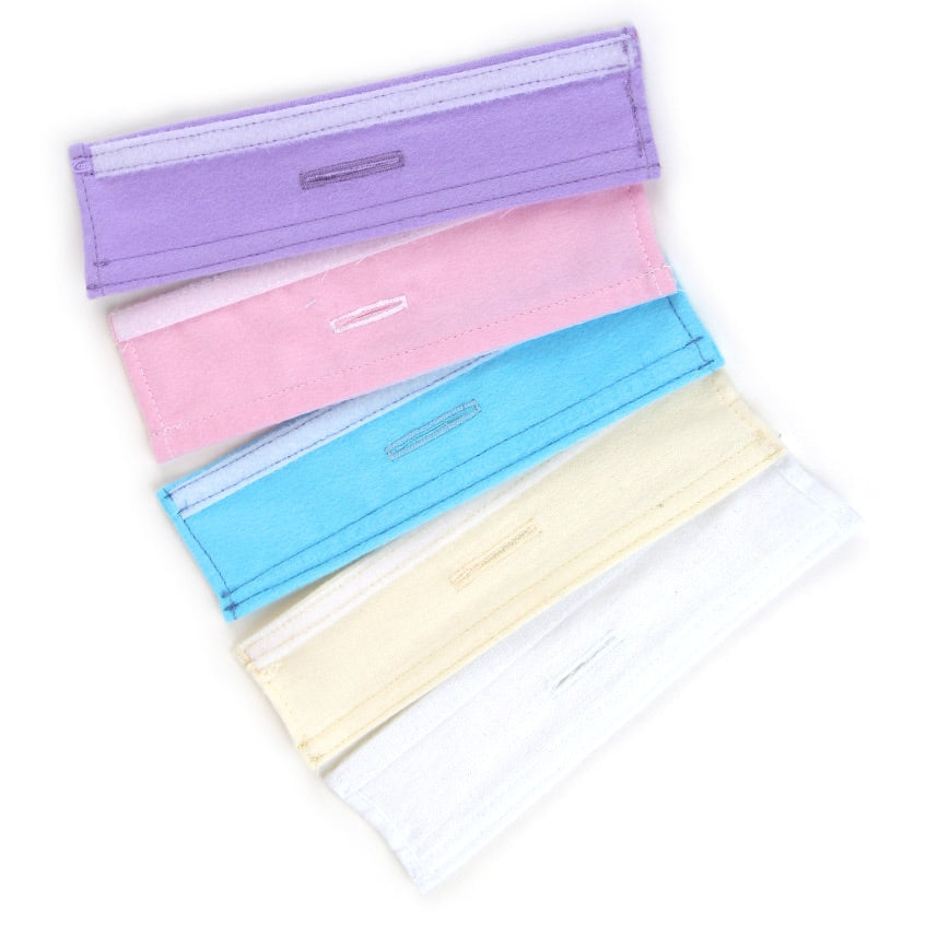 OxyCozy Soft Flannel Nasal Cannula Wraps for Oxygen Therapy