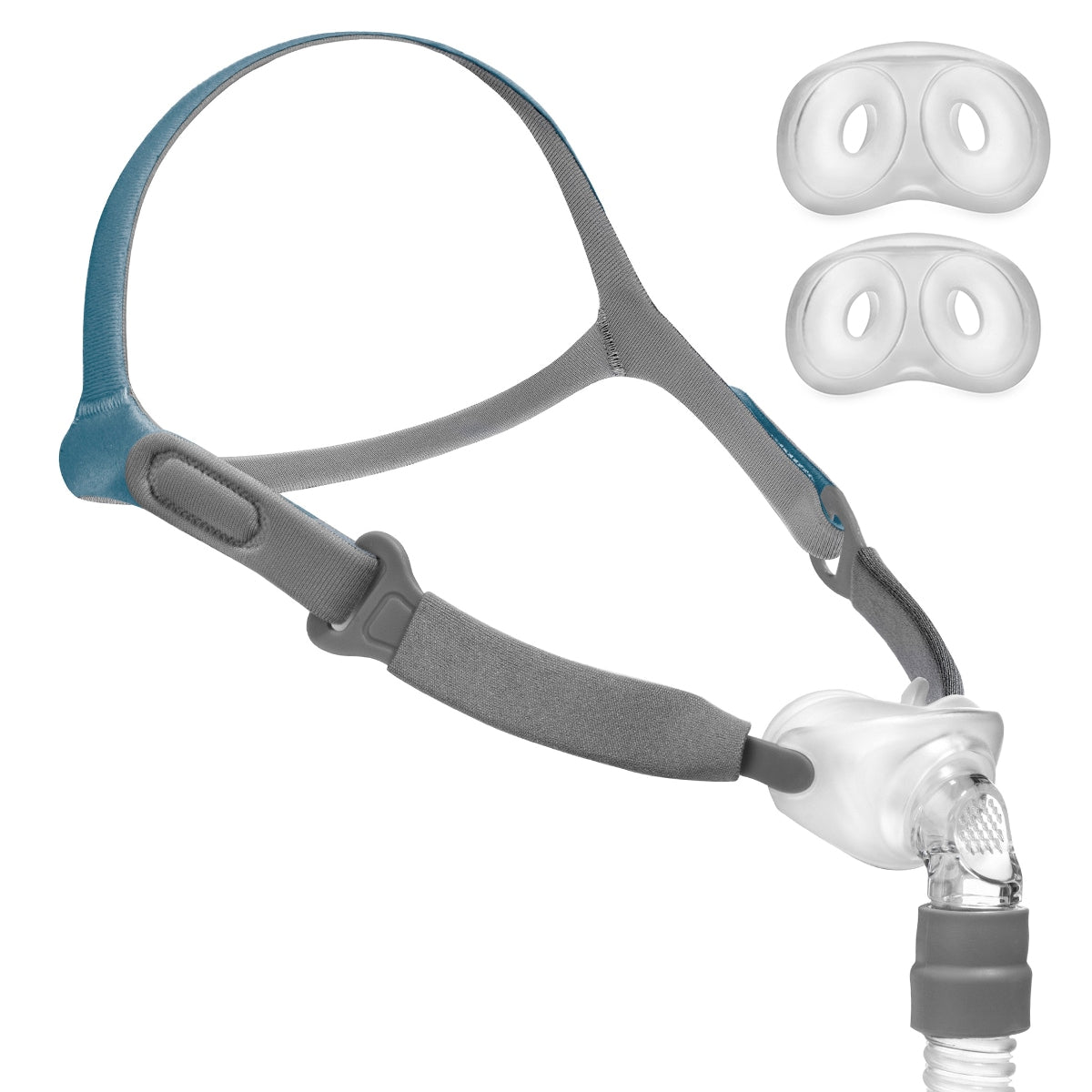 Rio II Nasal Pillow CPAP/BiPAP Mask FitPack with Headgear