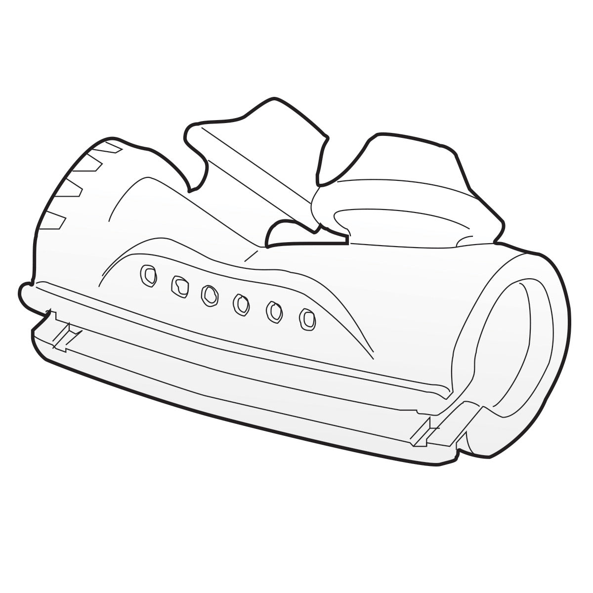 Drawing of a MirageSwift Nasal Pillow