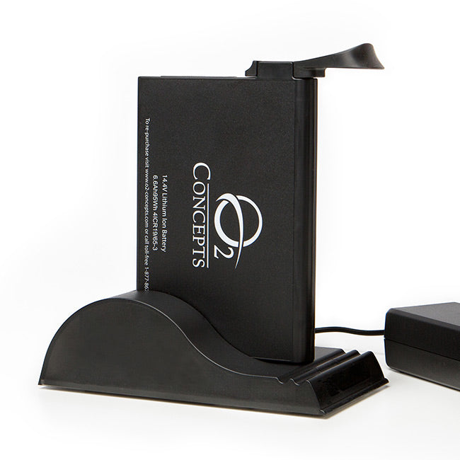 SimplyGo Oxygen Concentrator Battery In Use