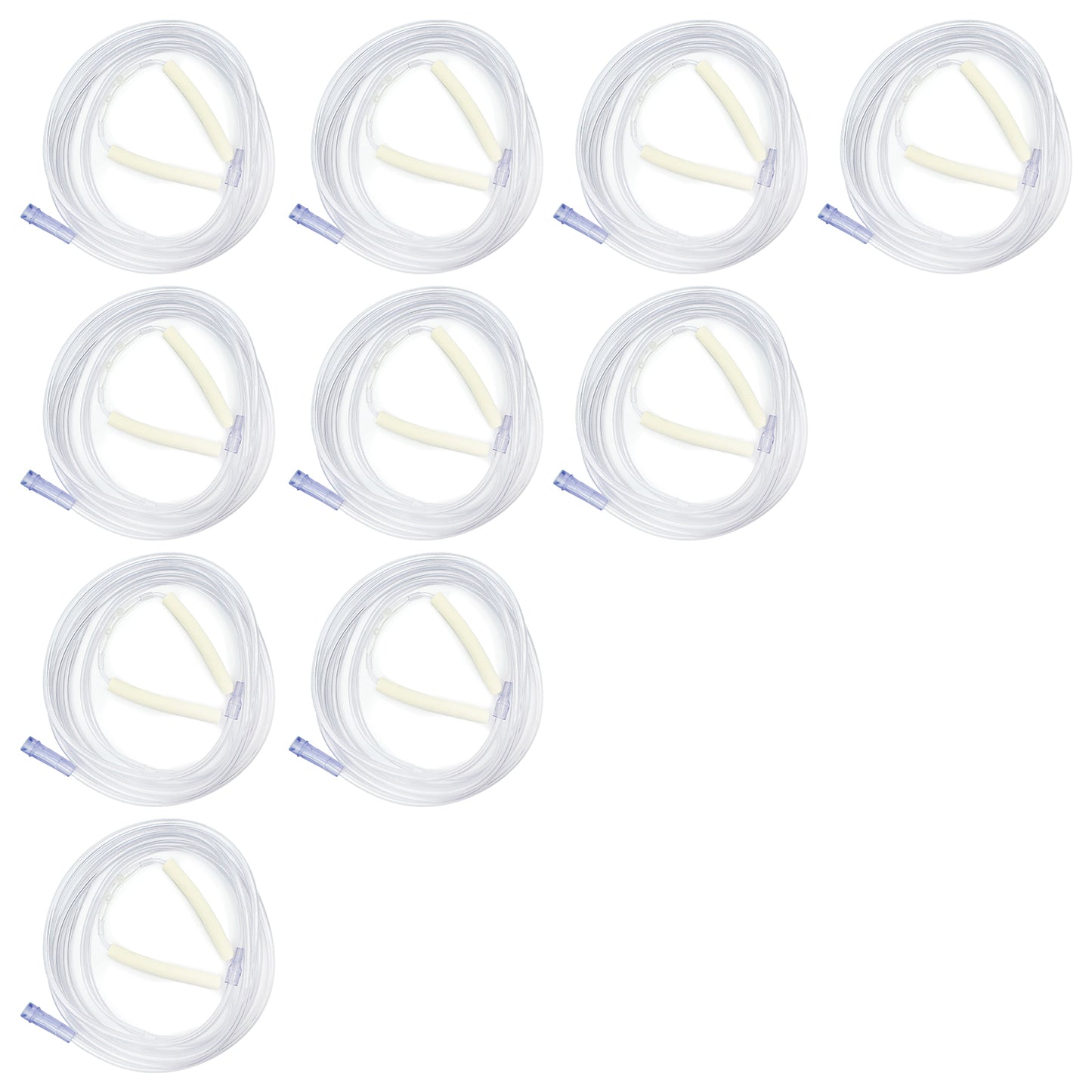 10 RES1107ec Oxygen Nasal Cannulas 