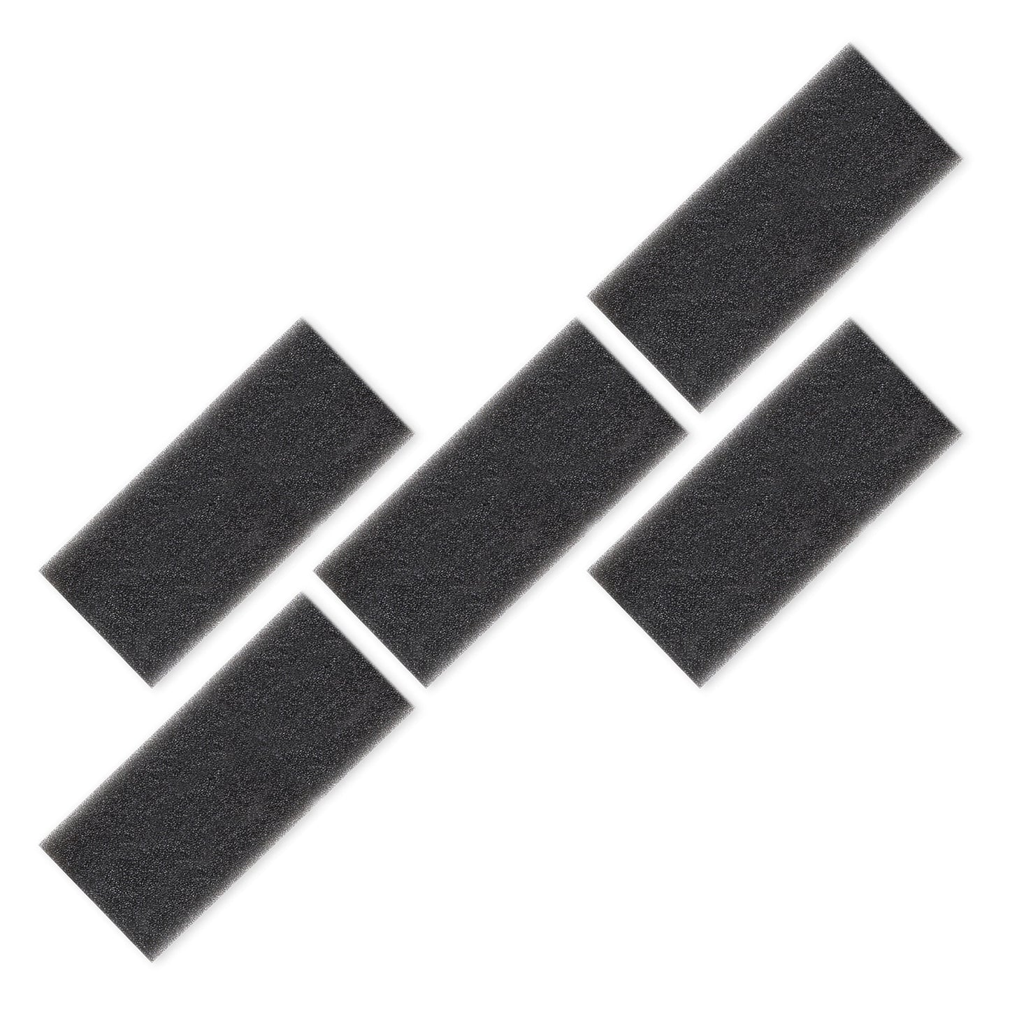 Set of 5 Black Respironics Foam Filters 