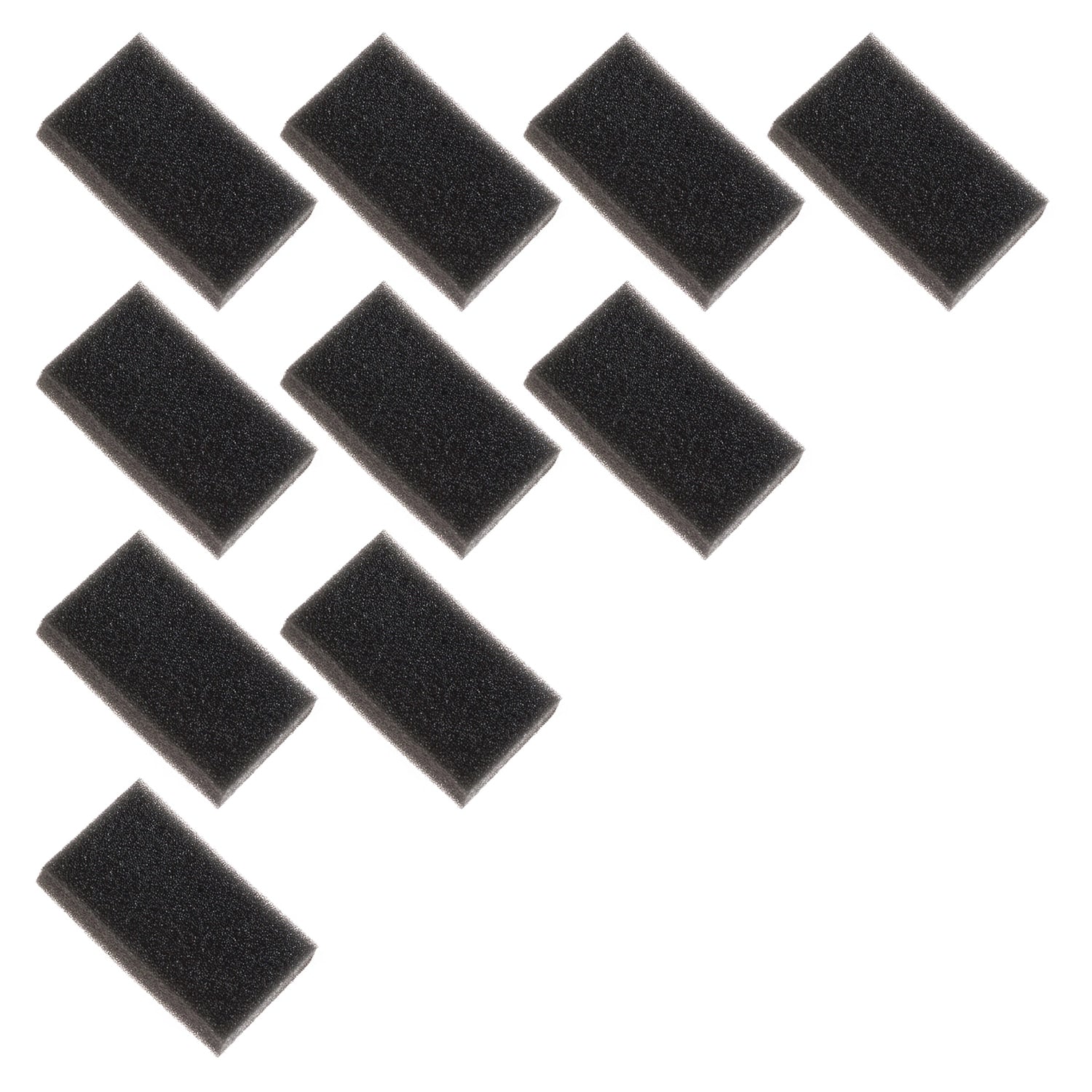 Set of 10 Black Respironics Foam Filters 