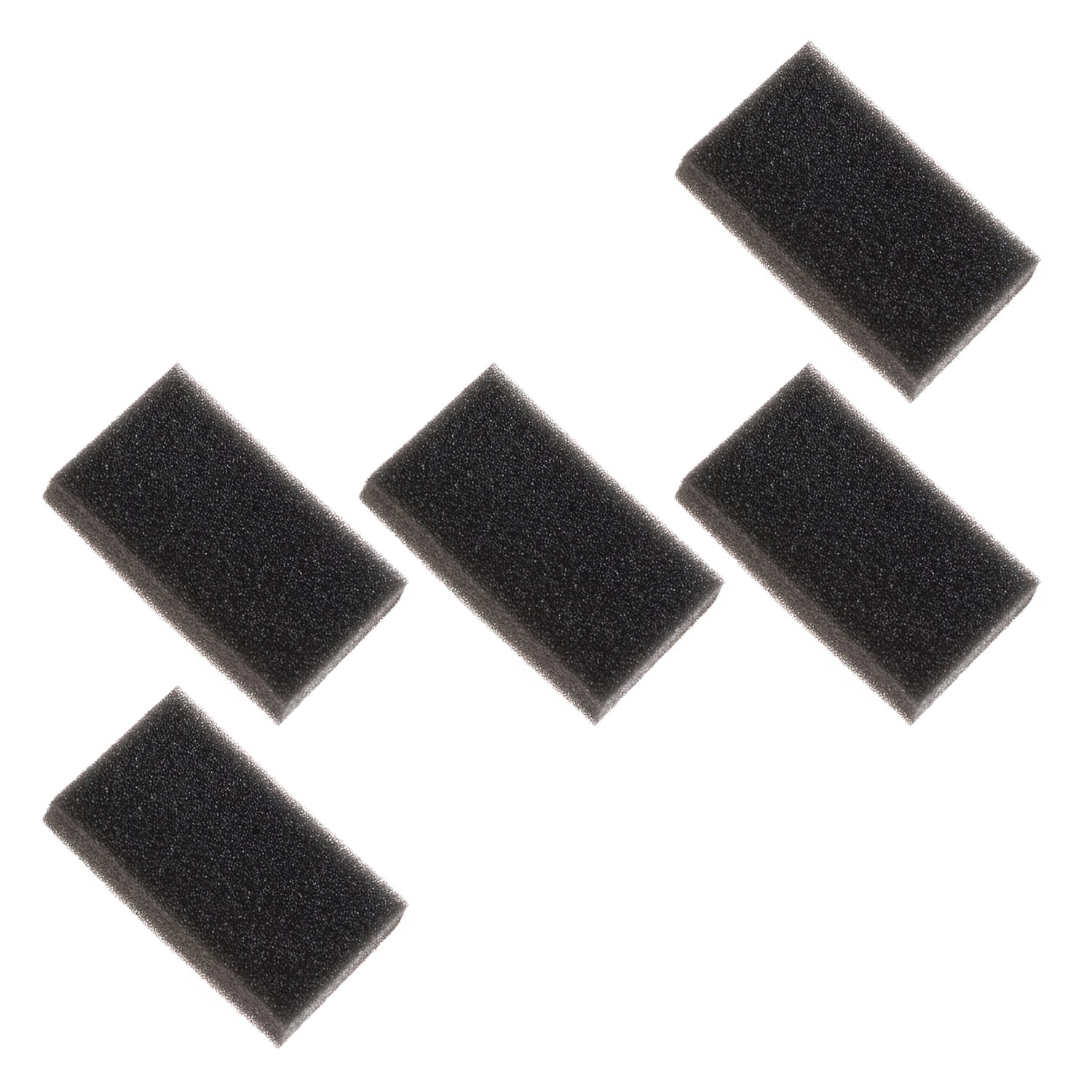 Set of 5 Black Respironics Foam Filters 
