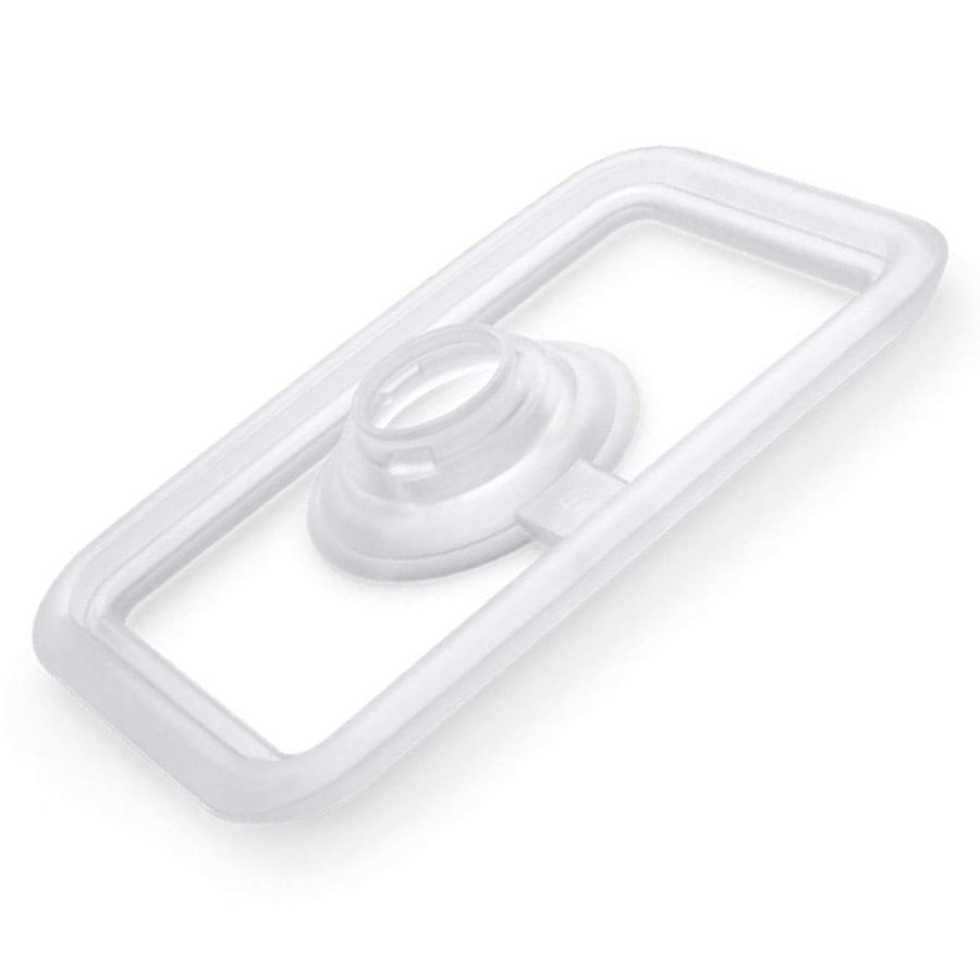 A clear silicone flip lid seal for DreamStation heated humidifiers.