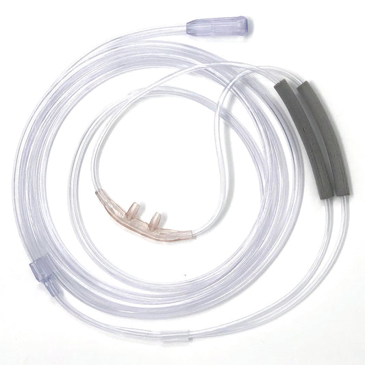 Salter 1600TLC Nasal Cannula with Foam Ear Protectors & 7 Foot Oxygen Supply Tube