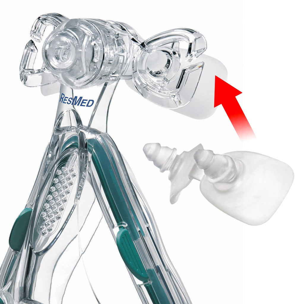 resmed forehead pad installation view 60123