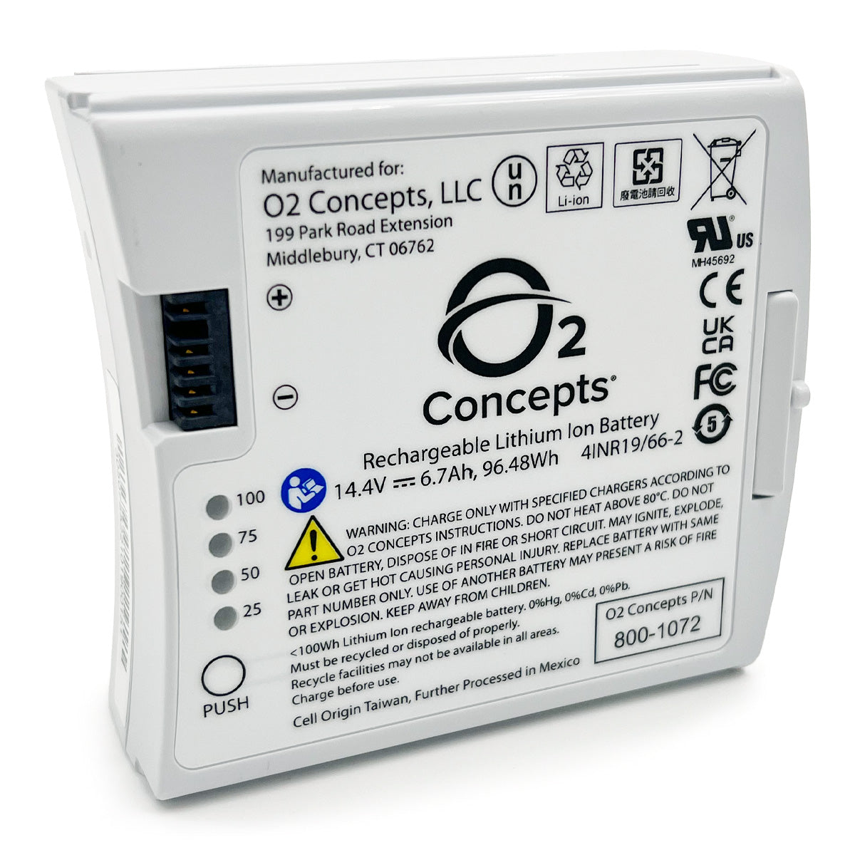 Battery for OxLife Liberty 2 Portable Oxygen Concentrators – CPAPXchange