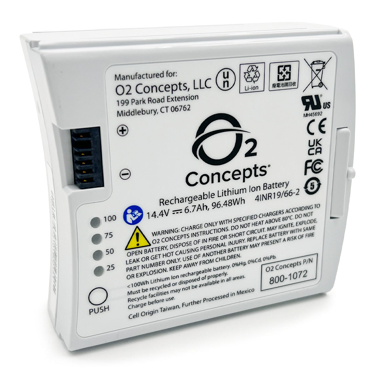 Battery for OxLife Liberty 2 Portable Oxygen Concentrators