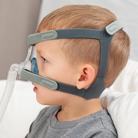 Child Wearing MiniMe2 Nasal Pediatric Mask