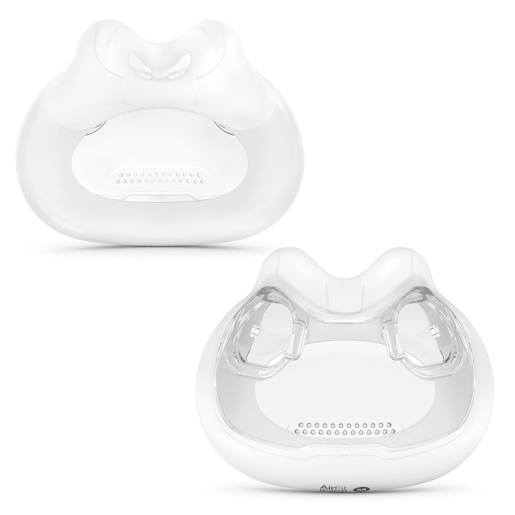 airfit f30i full face cpap cushion front rear view