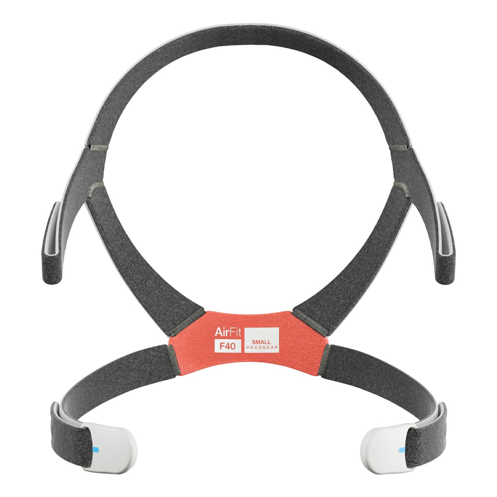 AirFit F40 CPAP Mask Headgear Small with Red Size Patch