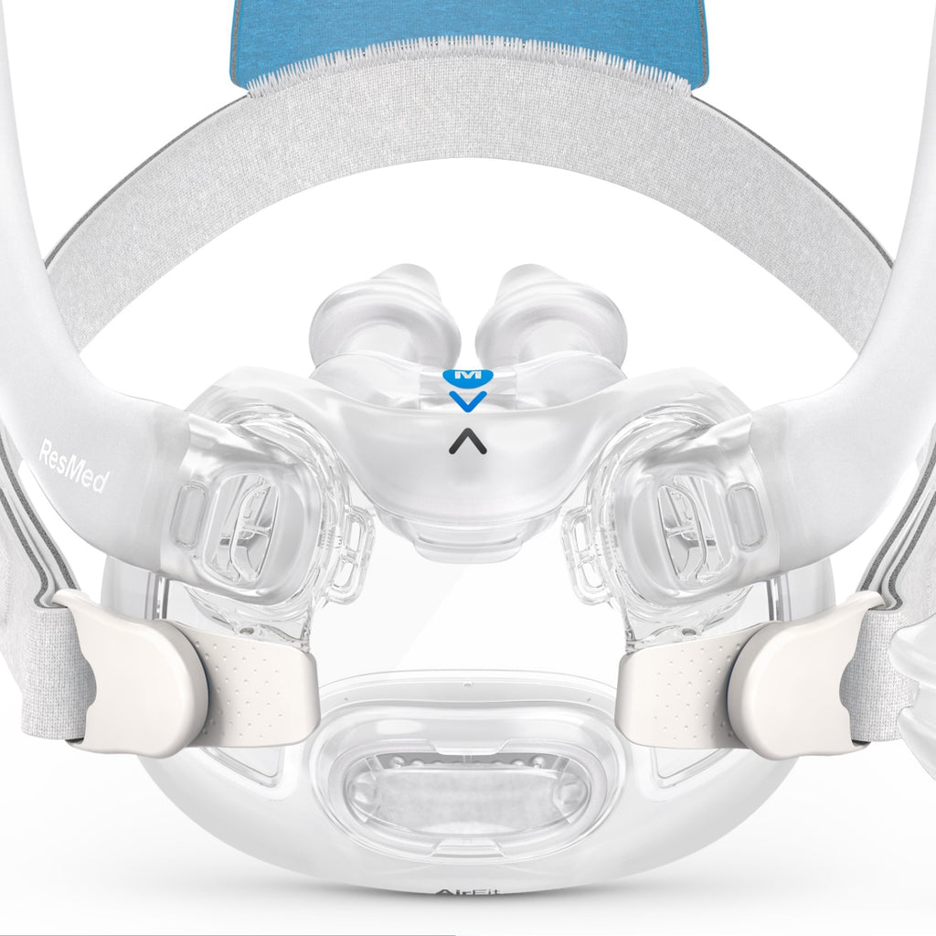 AirFit X30i CPAP Mask Detail View Showing Nasal Pillows and Oral Cushion