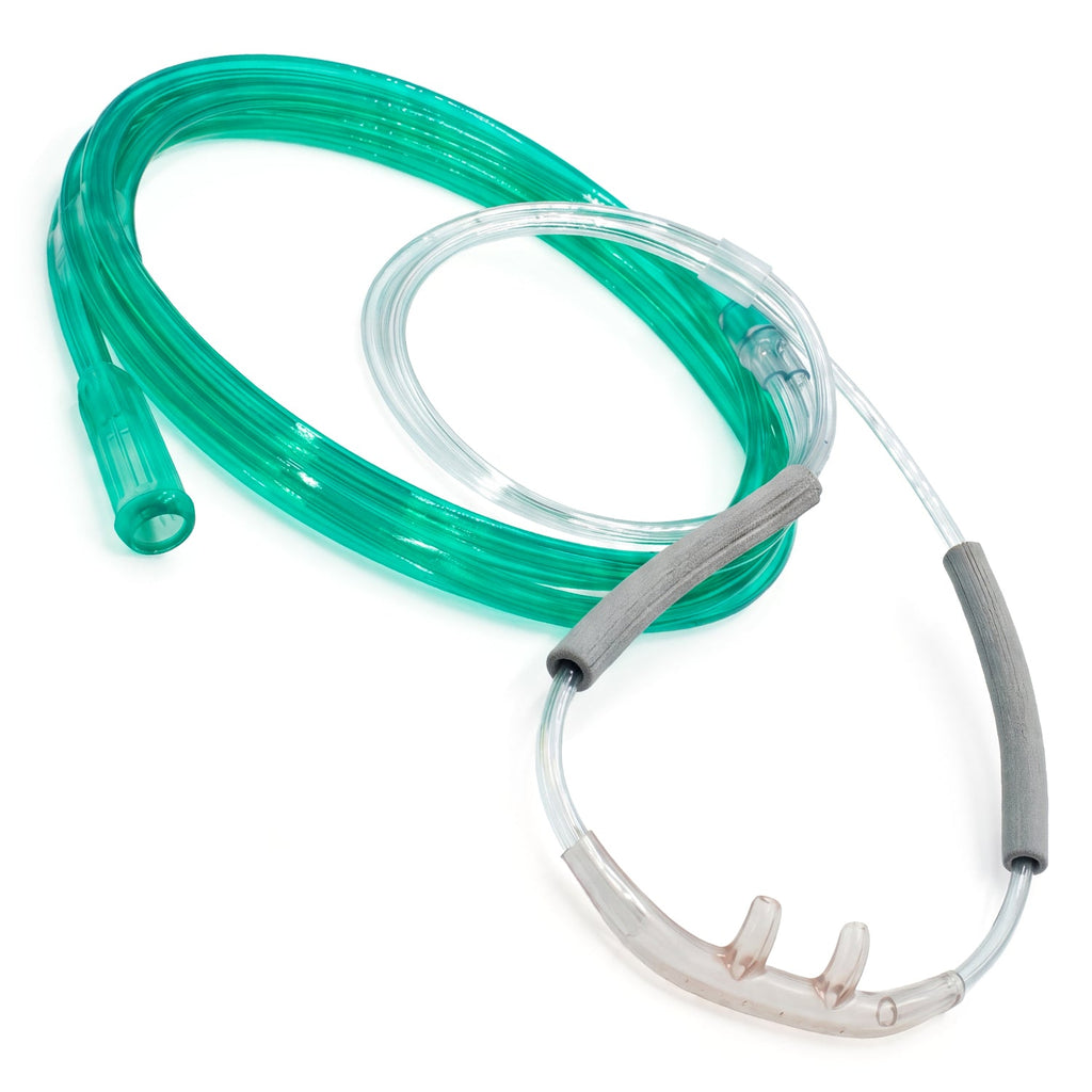 AirLife (formerly Salter) 1600HFTLC HIGH FLOW Nasal Cannula with Foam Ear Protectors & 7-Foot Oxygen Supply Tubing