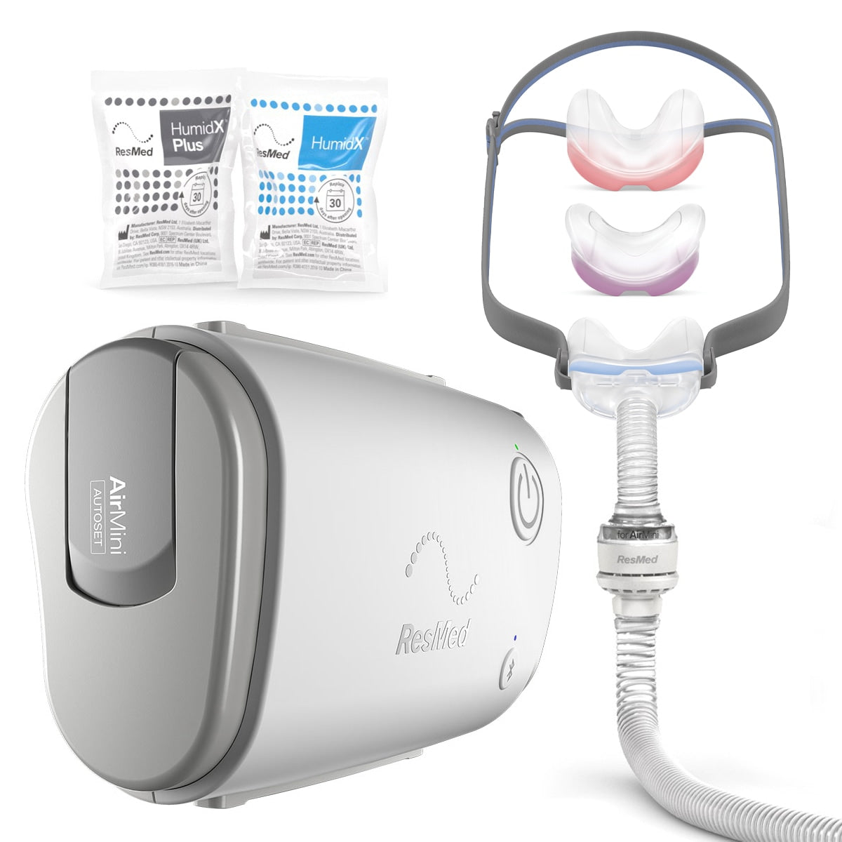 AirMini AutoSet Travel Auto-CPAP Machine Package