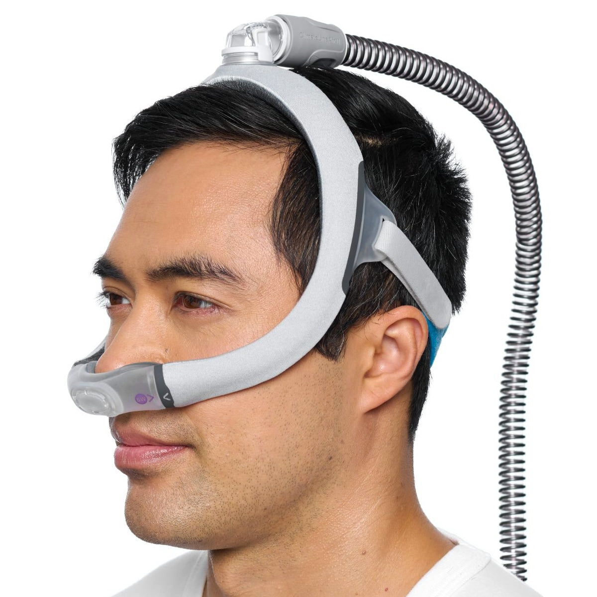 Man Wearing Airtouch N30i Nasal Cpap Mask