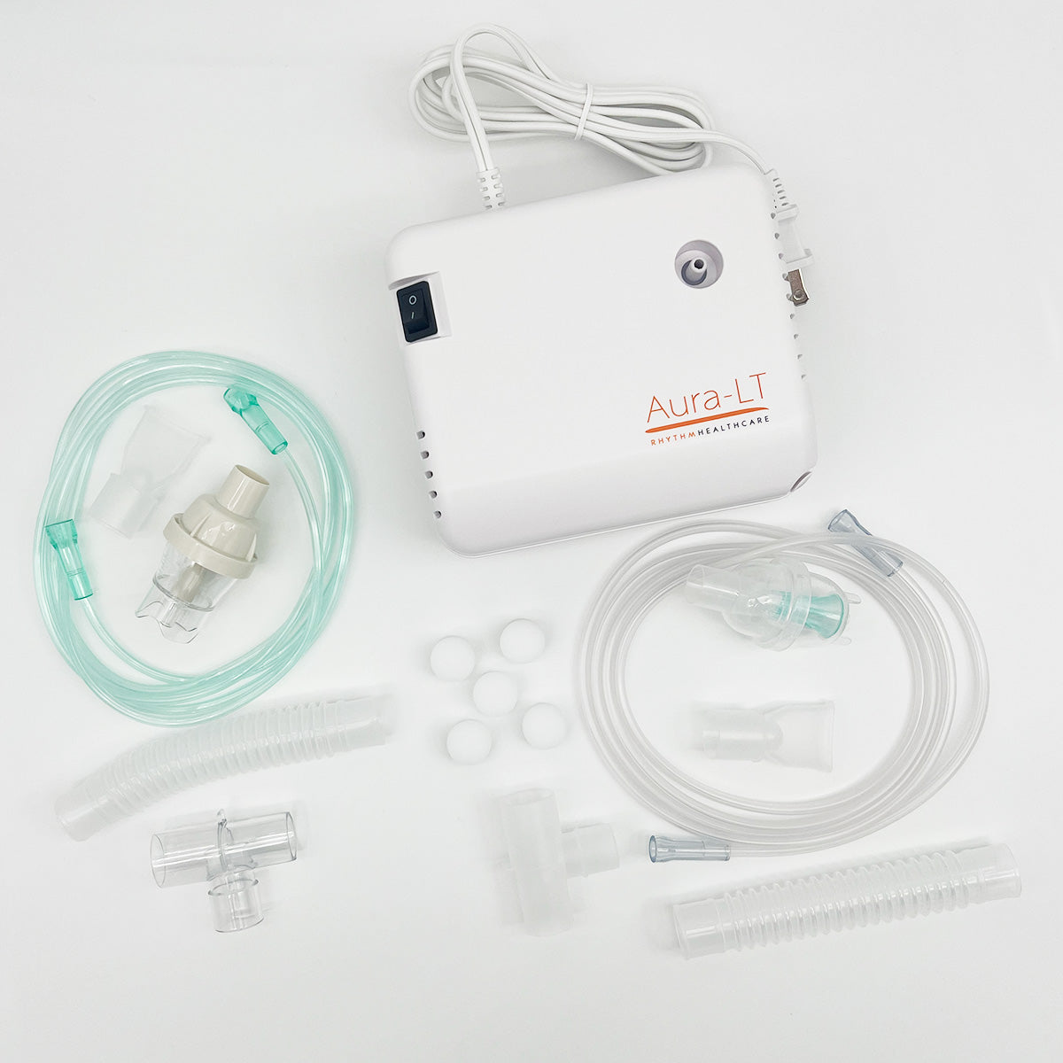AuraLT Compressor Kit with Reusable & Disposable Nebulizers — CPAPXchange