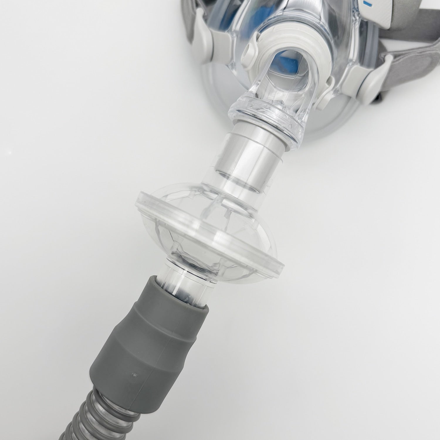 Bacterial Viral Filter Attached to a CPAP Mask 