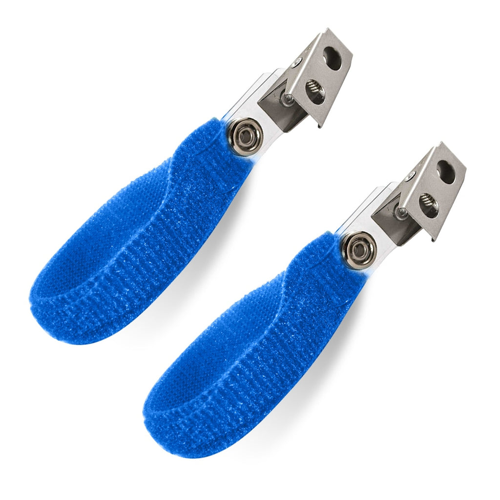 blue cpap oxygen tubing bedding clips