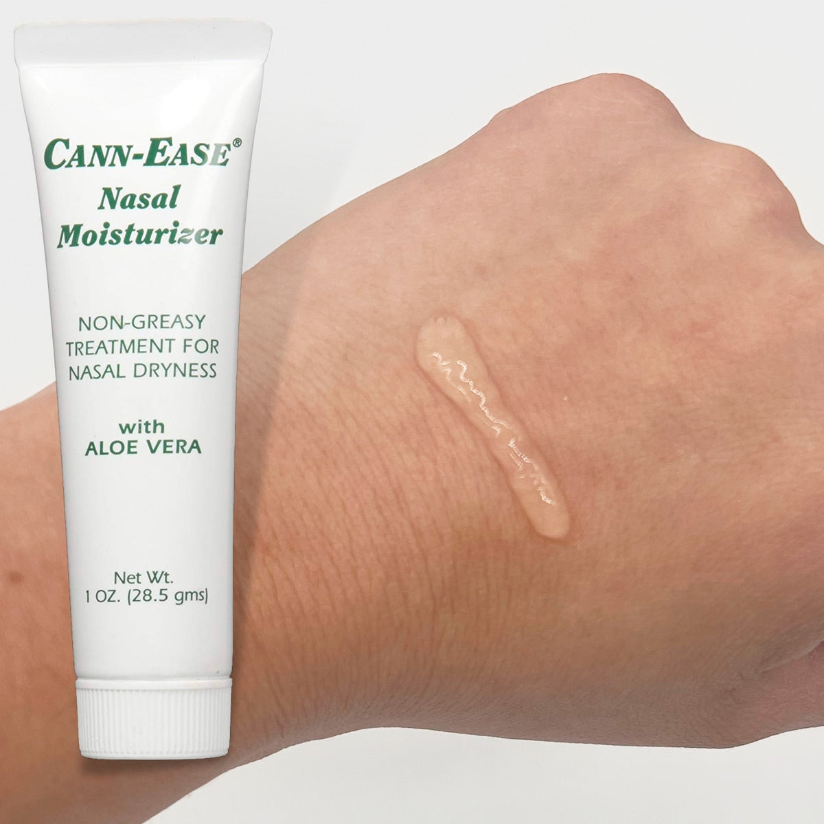 Cann-Ease Nasal Moisturizer Skin Cream with Aloe Vera for Oxygen Therapy