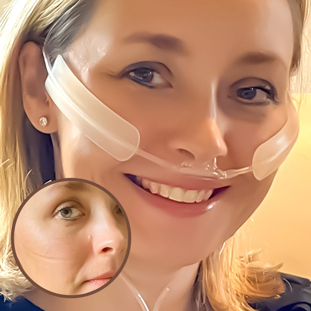 Woman Wearing Cannula Comfort Cushions