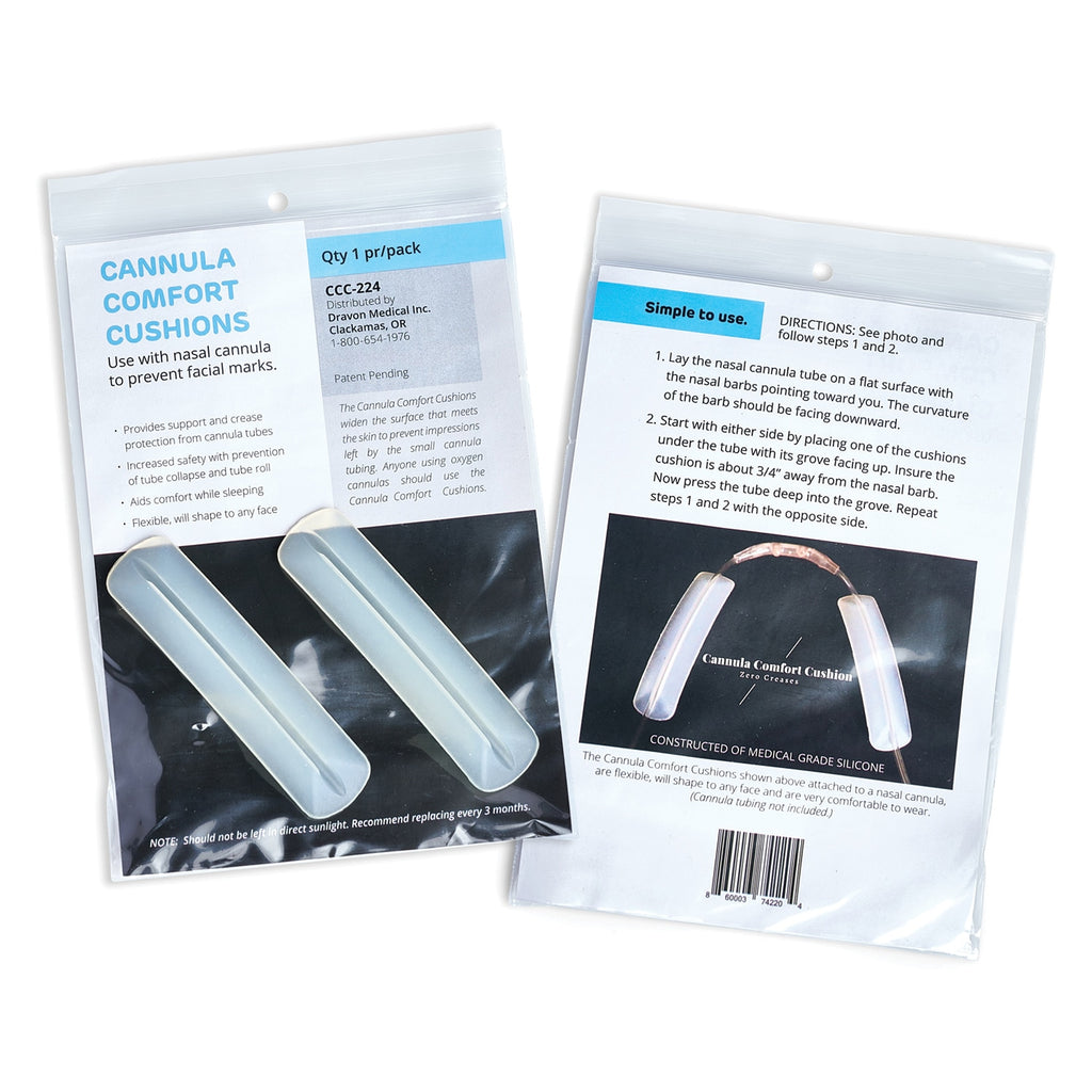 Detailed Packaging for Cannula Comfort Cushions
