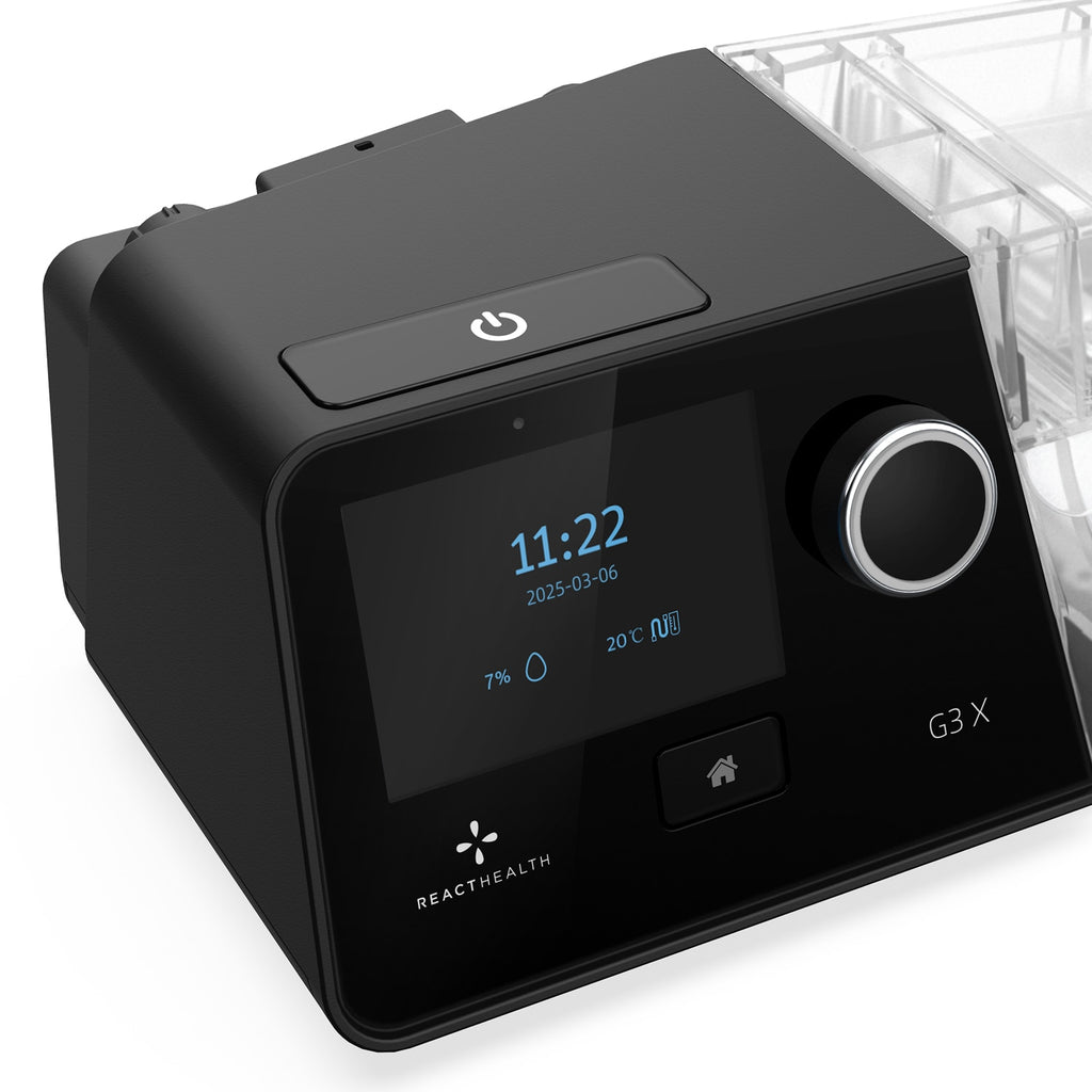 Close Up of Luna G3 X Auto CPAP Machine 