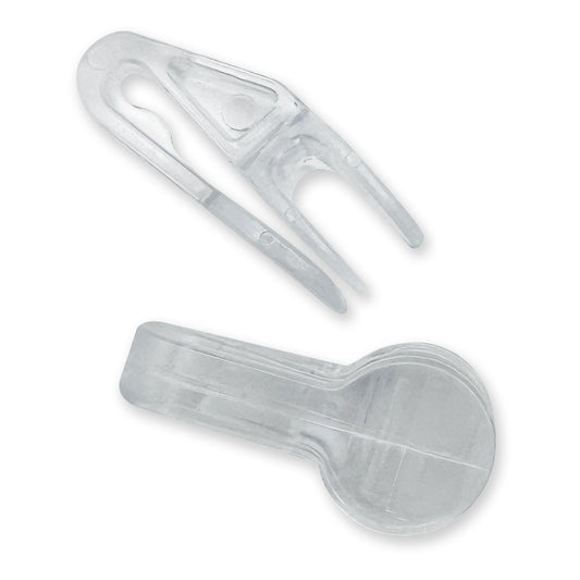 Clear O2 Ear Buddies Oxygen Cannula Clips