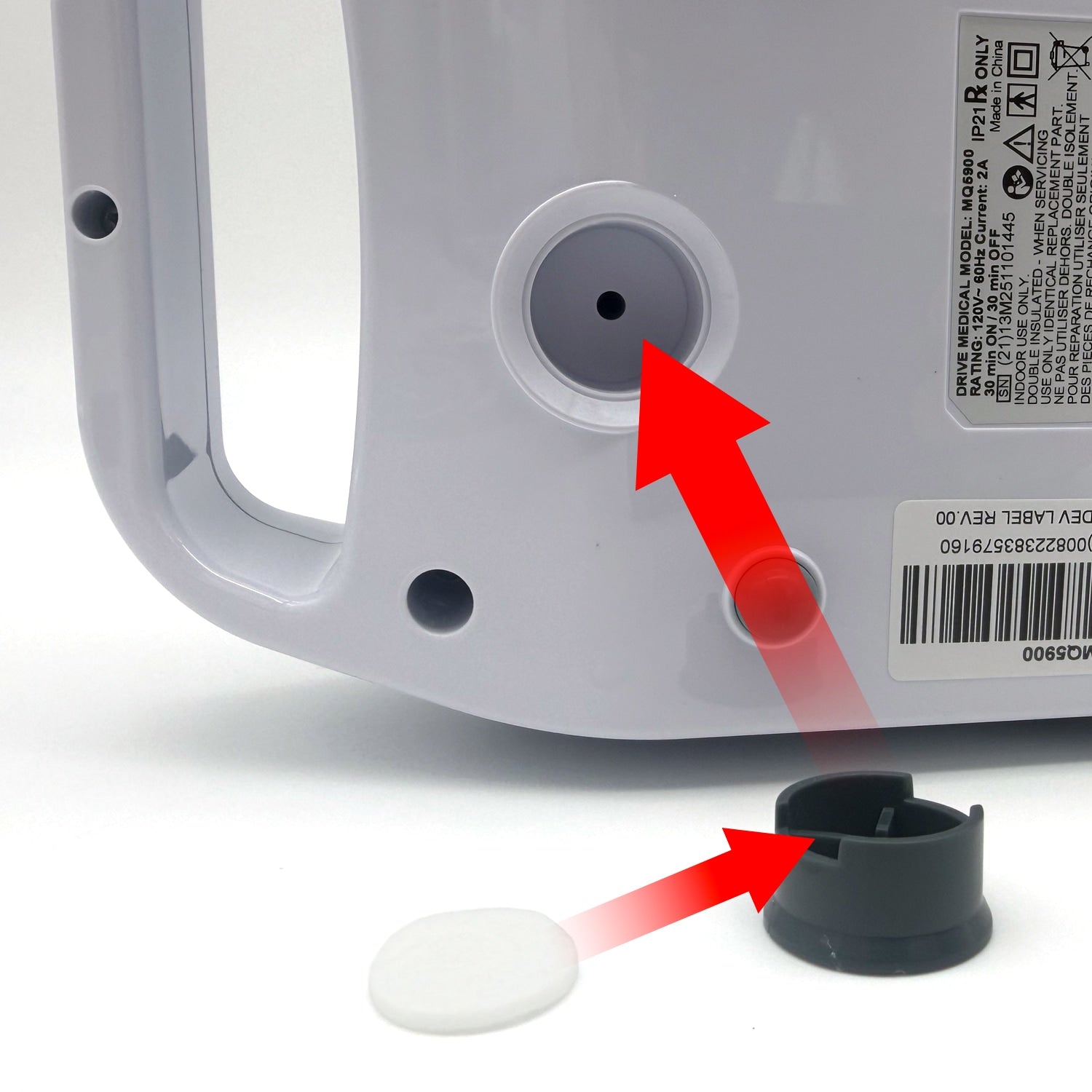 Air Filters for Compact Nebulizer Compressors