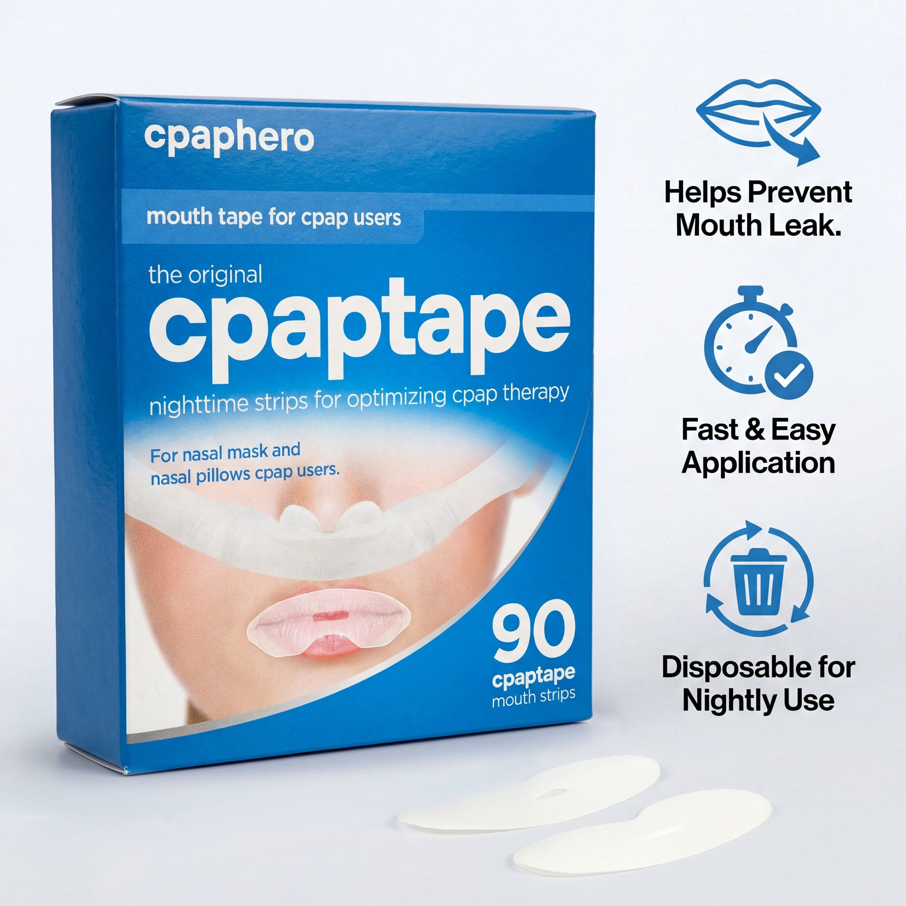 Box of cpaphero cpap tape 