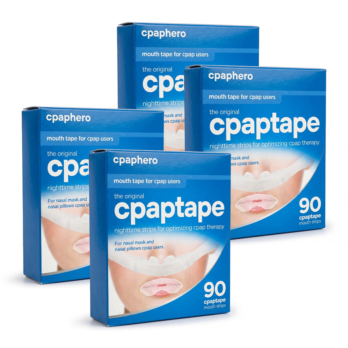 CPAP Tape Nighttime Mouth Strips for CPAP/BiPAP Therapy