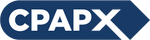 CPAPX Logo Blue and White